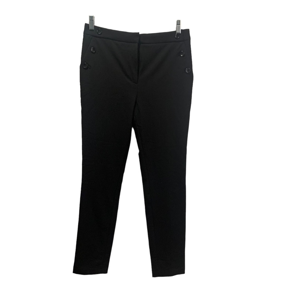 H&M Black Skinny Dress jeans with bottoms in pockets Size 8!!